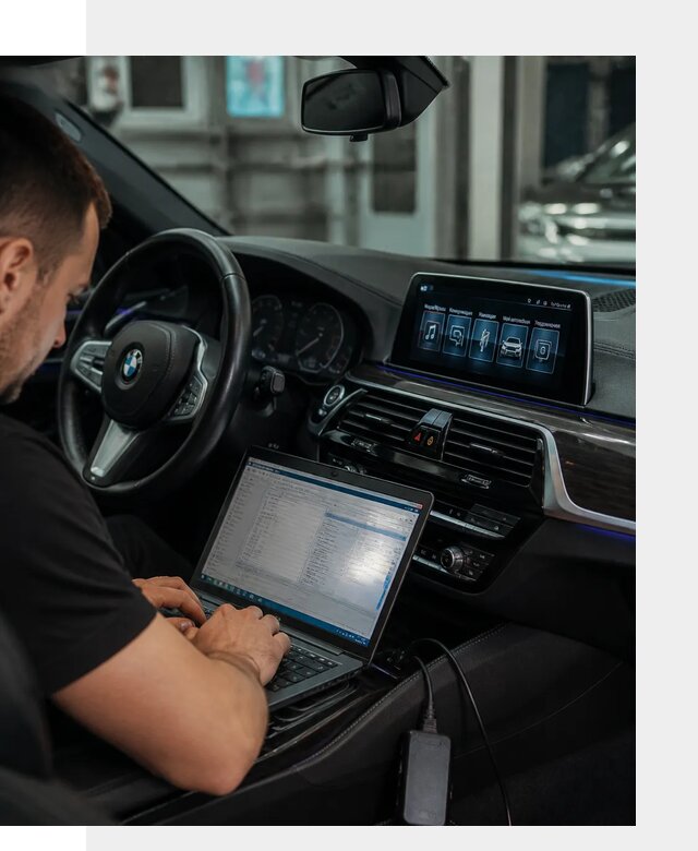 Русификация мультимедиа BMW для авто под ключ в Нововоронеже