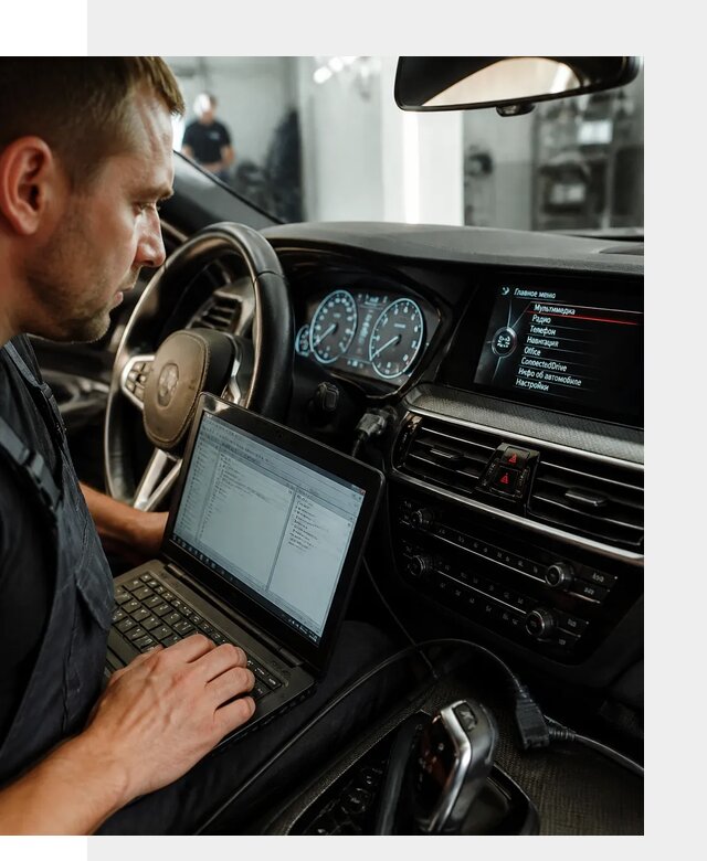 Русификация приборной панели BMW для авто в Нововоронеже от компании