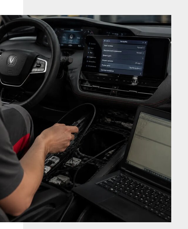 Русификация автомобиля Changan UNI-K под ключ в Нововоронеже