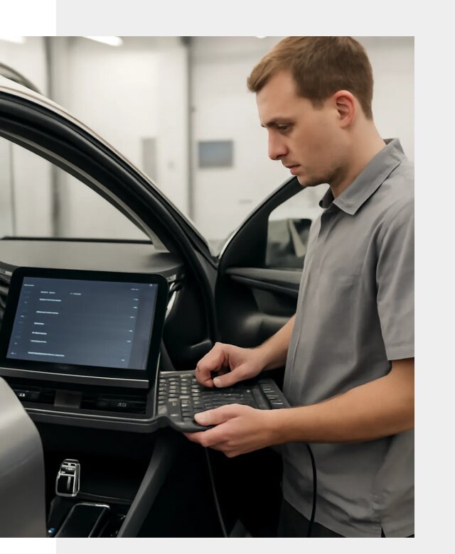 Русификация мультимедиа автомобилей Lynk Co в Нововоронеже