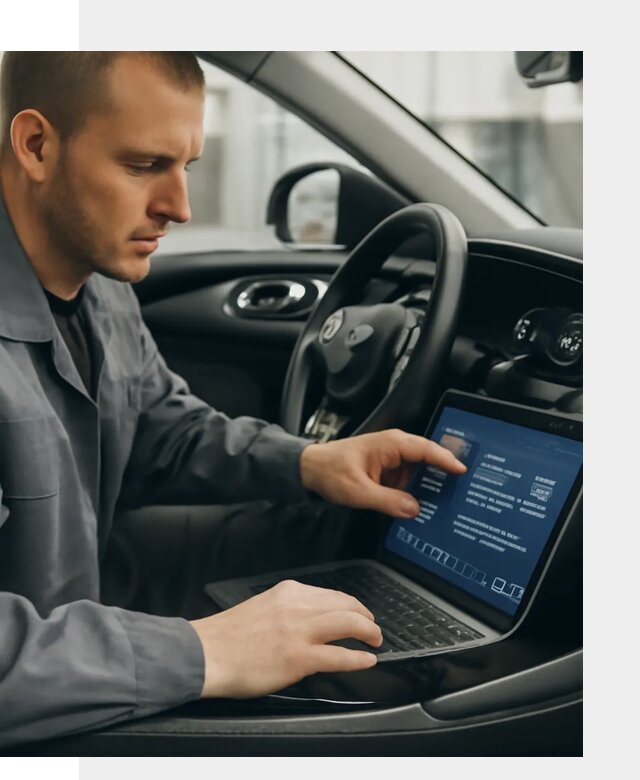 Русификация приборной панели автомобиля Lynk Co в Нововоронеже